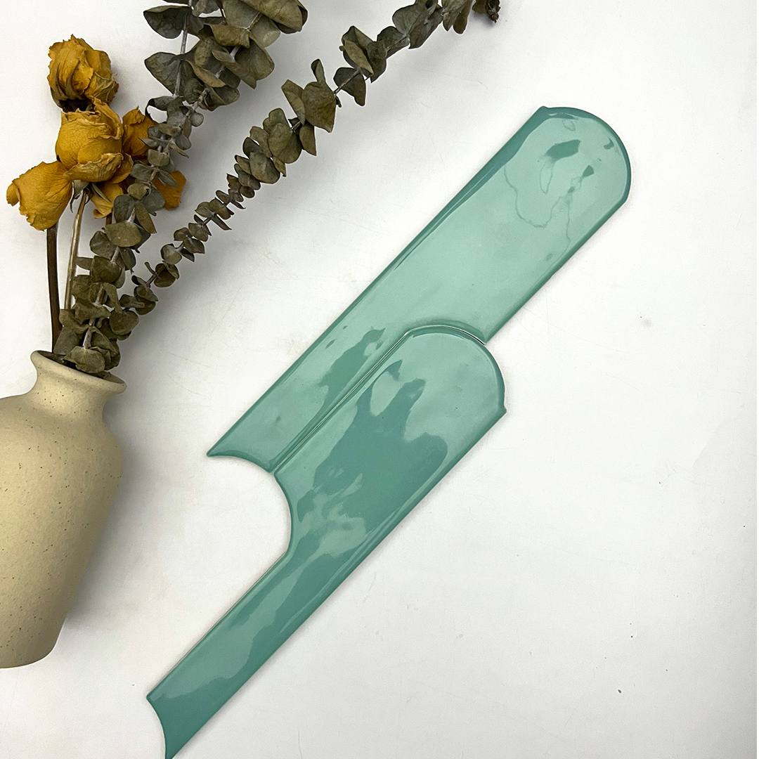 Tường phòng tắm ốp gạch ceramic 70x280mm xếp dọc