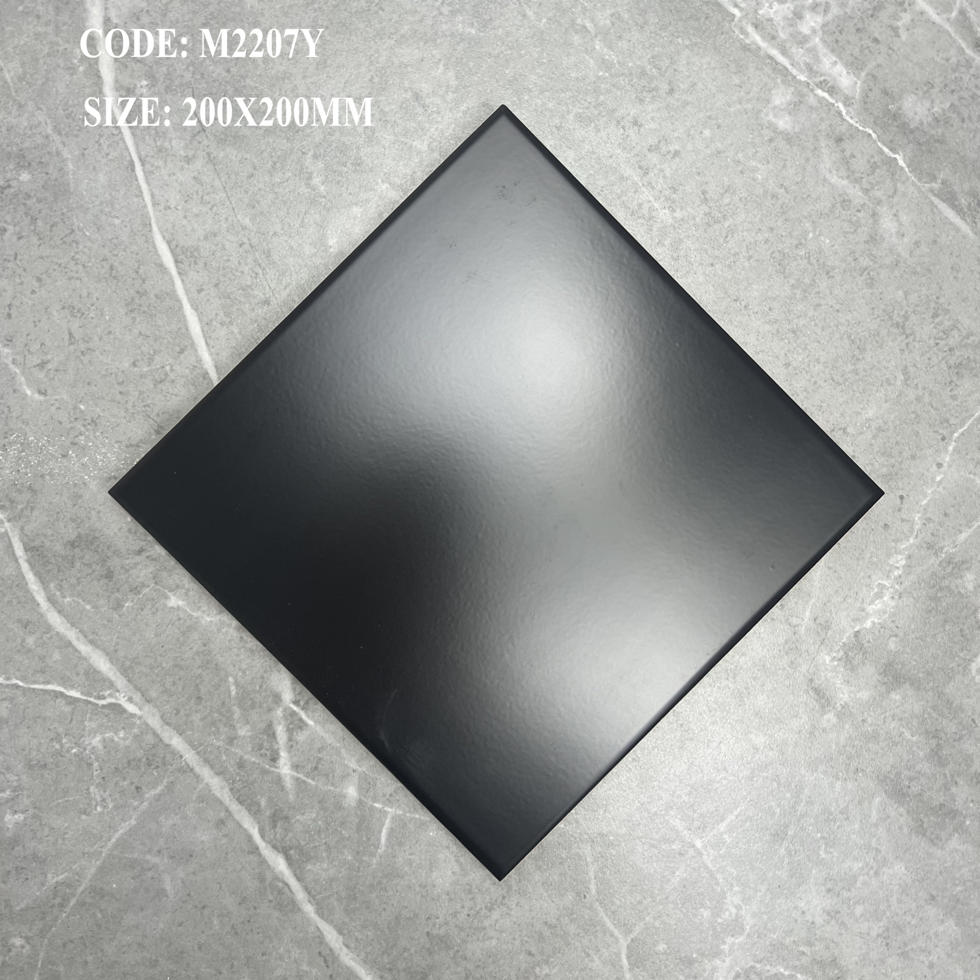 Ba màu trắng, hồng và xám của gạch ceramic 200x200mm