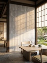 Viên gạch porcelain GARDON 75x300mm chụp chính diện