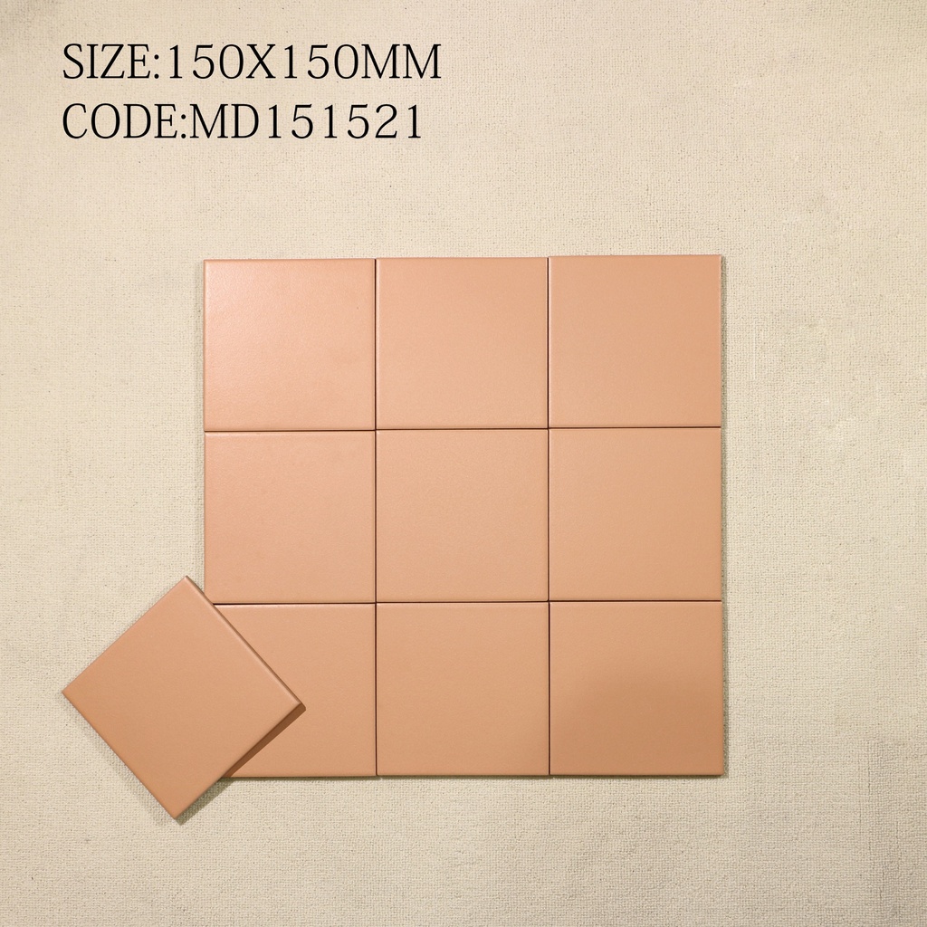 Tường lớp học ốp gạch Altea 150x150mm nhiều màu