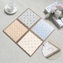 Chín mẫu hoạ tiết gạch porcelain 200x200mm xếp thành lưới vuông