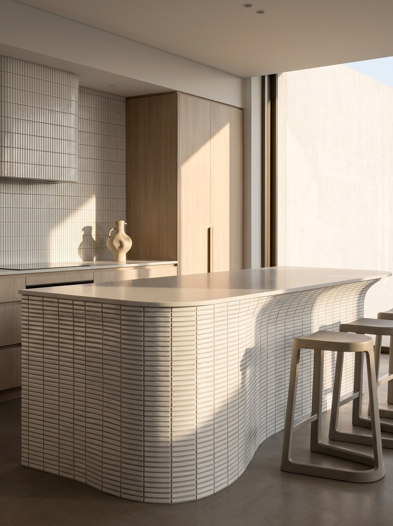 Vỉ gạch mosaic porcelain 293x306mm chụp chính diện
