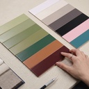 Bảng màu gạch 75x300mm từ trung tính tới xanh lá, hồng, cyan