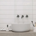 Cận cảnh bề mặt men bóng và men mờ của gạch 100x400mm