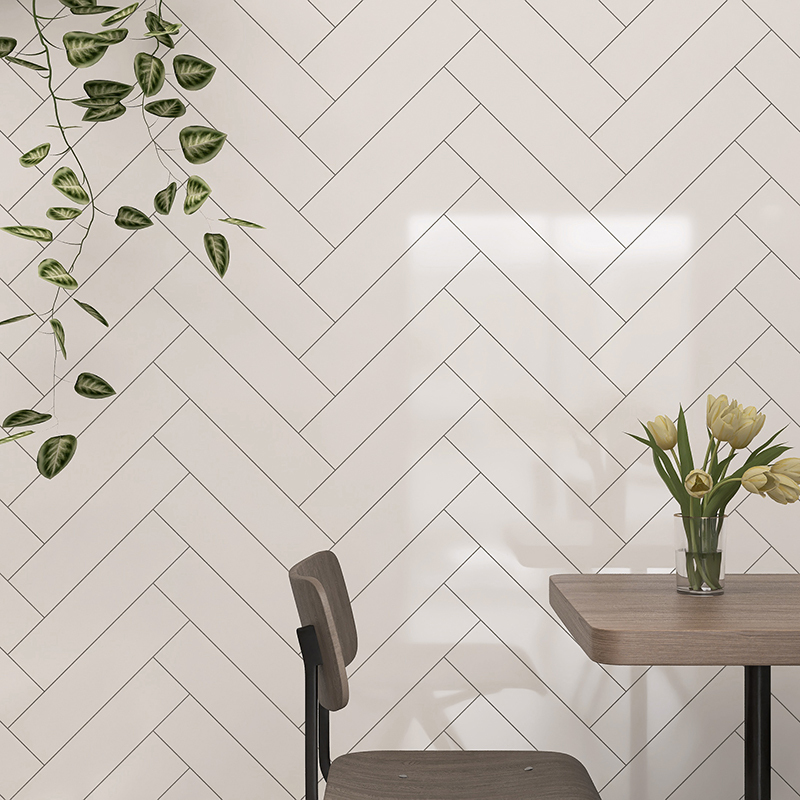 Viên gạch thẻ ceramic 100x400mm chụp chính diện