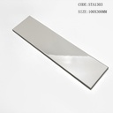 Tường bếp ốp gạch thẻ ceramic 100x300mm xếp ngang