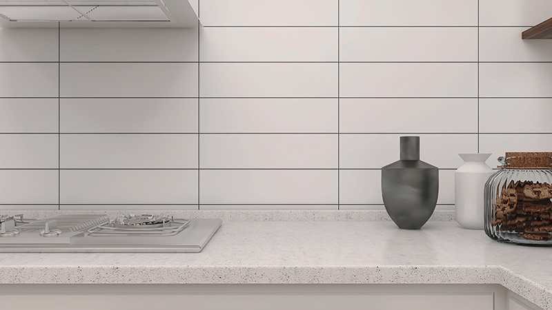 Viên gạch thẻ ceramic 100x400mm chụp chính diện