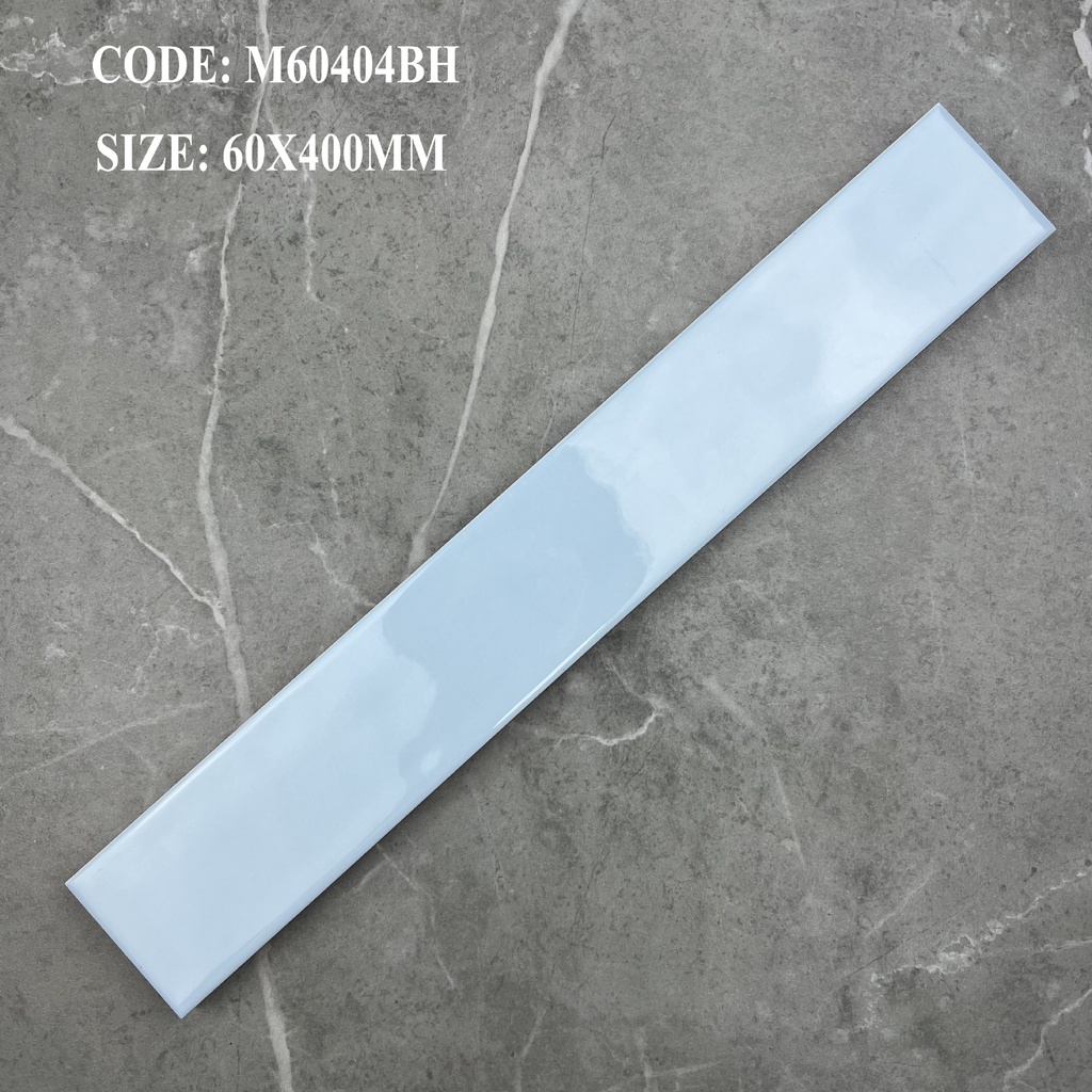 Bảng màu gạch ceramic 60x400mm từ trung tính đến màu nhấn