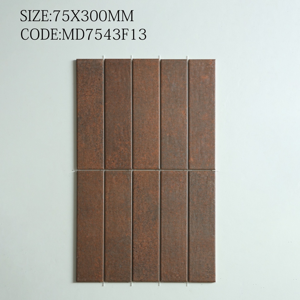 Gạch Floraslo Series 75x300mm chụp chính diện nguyên viên