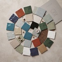 Gạch VIVID Series 100x100mm chụp chính diện bản bóng và bản mờ