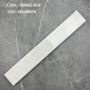 Tường bếp ốp gạch gợn sóng 60x400mm xếp dọc