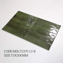 Tường trang trí ốp gạch CLAN SERIES 75x300mm xếp so le