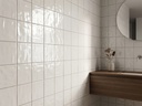 Mảng tường trong nhà ốp gạch 120x120mm ghép lưới đều