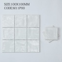 Viên gạch ceramic 100x100mm chụp chính diện cả bề mặt