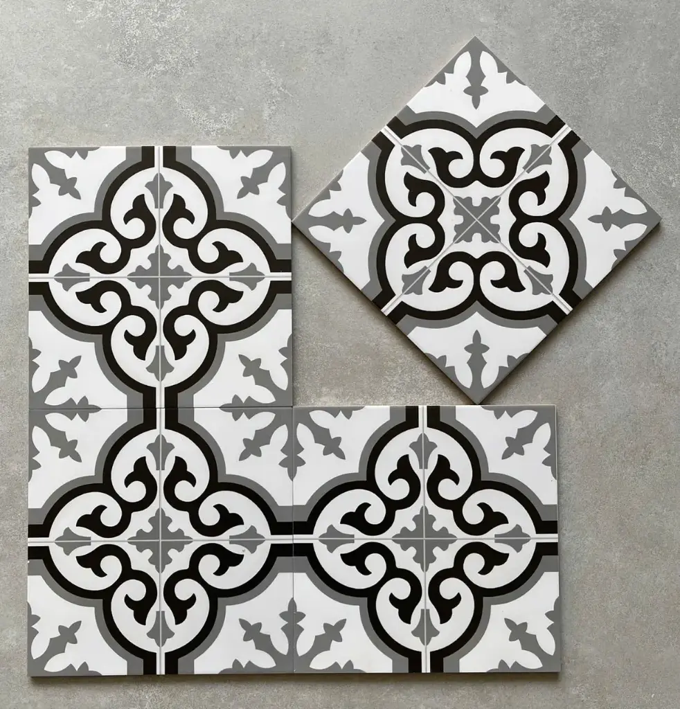 Gạch Bông 300x300 mm xương ceramic mã GB3016