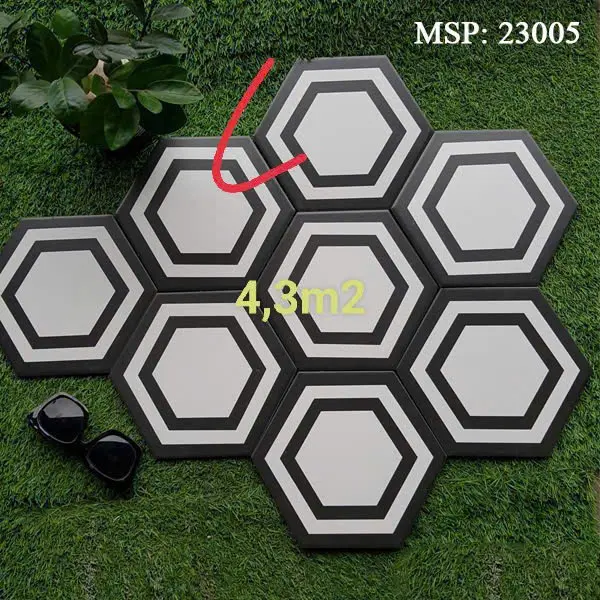 Gạch bông 200x230x115mm mã NGB_23005