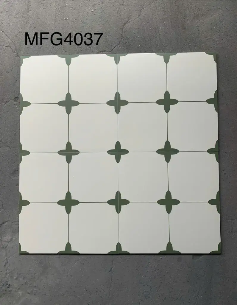Gạch bông KT 400x400 mm xương Porcelain mã MFG 4037 (1h/1.6m/10v)