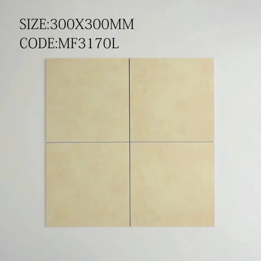 Gạch bông giả cổ TQ, KT 300x300 mm Xương porcelain mặt mờ, mã MF3170L (FG30892)