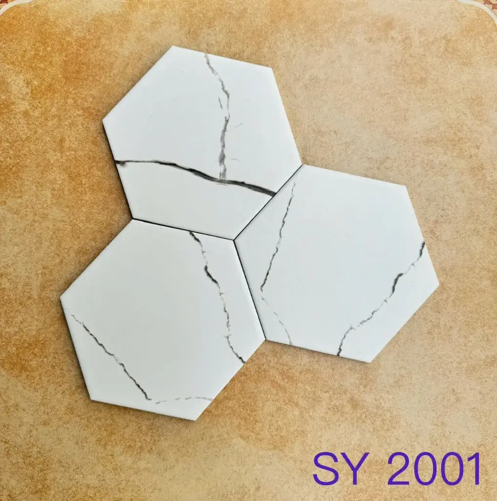 Gạch bông lục giác KT 200x230x115mm mã FL23001