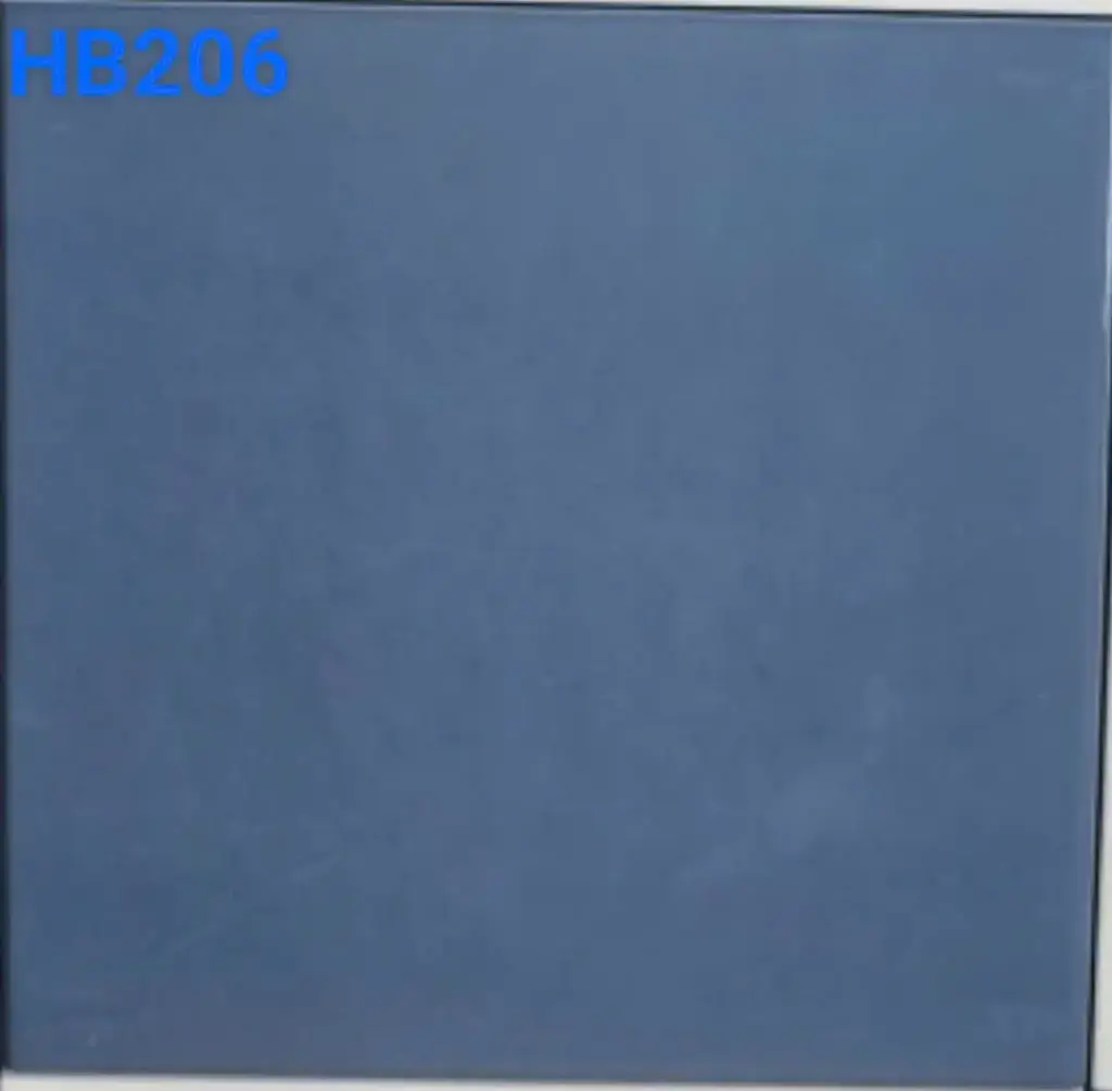 Gạch thẻ xanh dương bóng KT 200x200mm mã 206