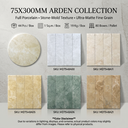 Gạch porcelain 75x300mm vân đá bề mặt mờ phủ hạt cát mịn