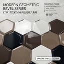 Gạch ceramic 70x280mm tạo hình sáng tạo ốp tường phòng tắm